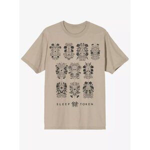 Sleep Token Even In Arcadia Ten Crests T-Shirt MEDIUM Hot Topic Exclusive New